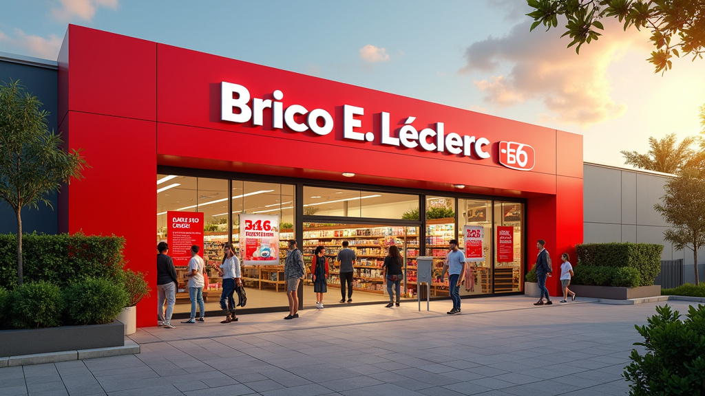 Espace jardinage et animalerie dans un magasin Brico Leclerc