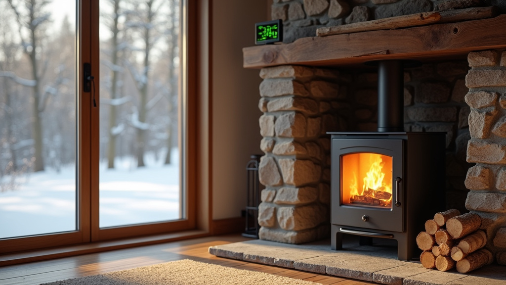Comparaison entre un ancien poêle à bois et un poêle moderne labellisé Flamme Verte