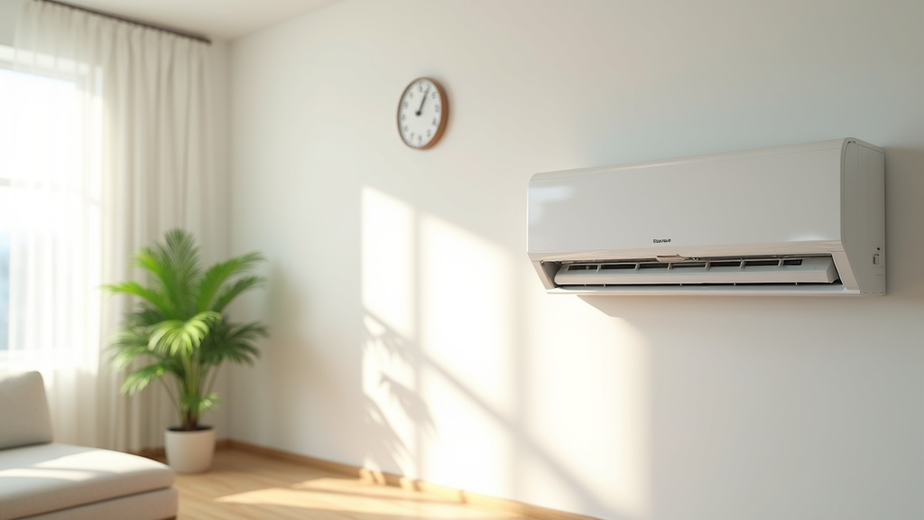 Installation d'un système de climatisation gainable avec bouches discrètes au plafond