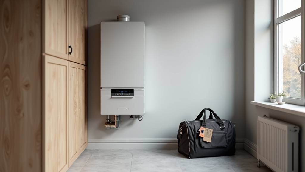 Cuve à propane aérienne installée dans le jardin