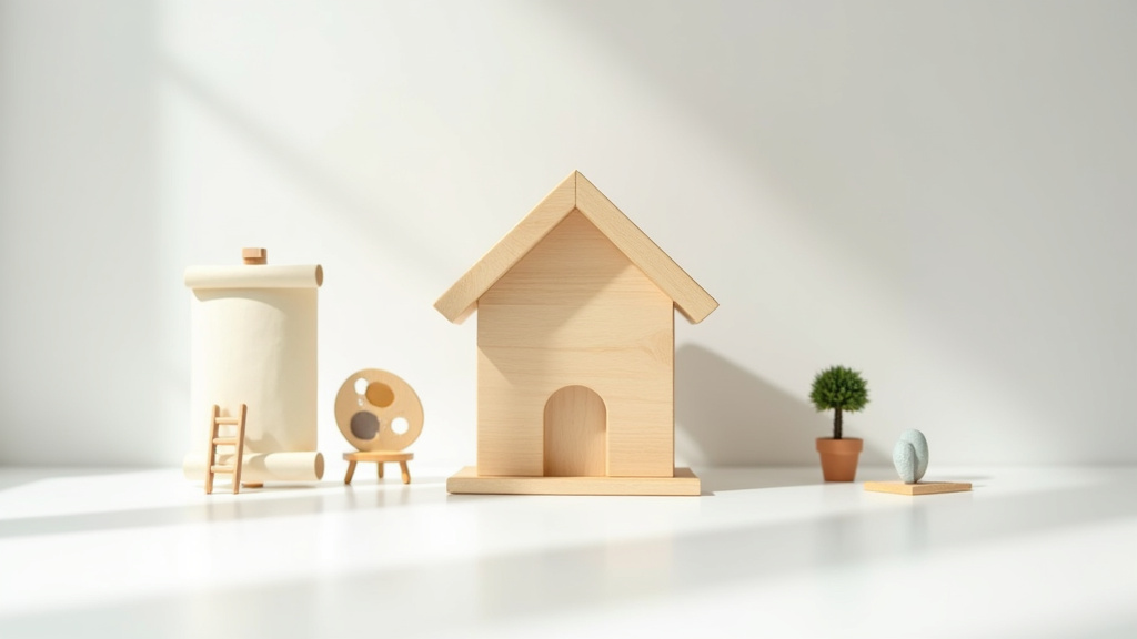 Client utilisant l'application mobile de Maison Luminea pour la décoration