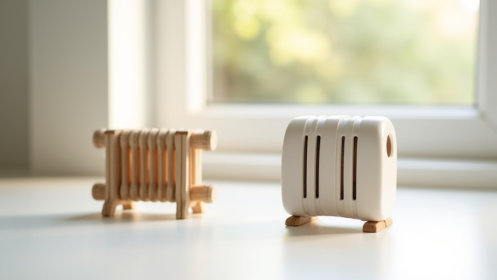 Radiateurs électriques modernes dans différents styles
