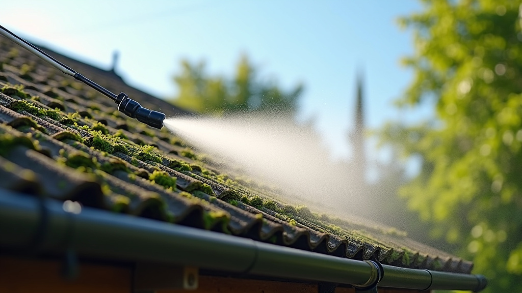 Quel pulvérisateur choisir pour nettoyer efficacement votre toiture ?